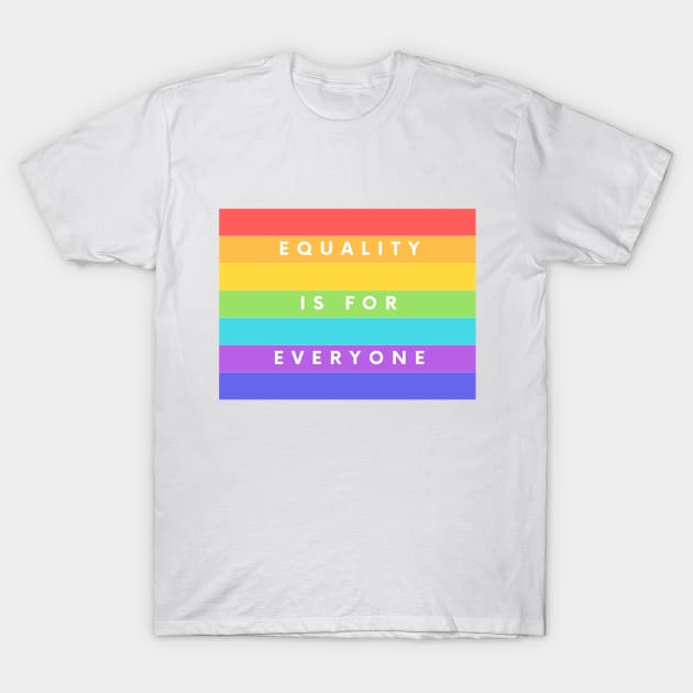 equality T-Shirt by Malleka